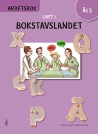 Omslag för 'Livet i Bokstavslandet Arbetsbok åk 3 - 47-12347-6'
