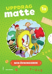 Omslag för 'Uppdrag Matte 1A Övningsbok - 47-12364-3'