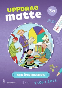 Omslag för 'Uppdrag Matte 3A Övningsbok - 47-12515-9'