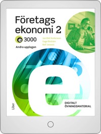 E3000 Företagsekonomi 2 Digitalt Övningsmaterial (elevlicens)