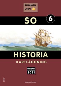 Omslag för 'Tummen upp SO Historia kartläggning åk 6 - 47-14337-5'