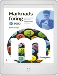 M3000 Marknadsföring Övningsbok Onlinebok (12 mån)  - Rolf Jansson, Rolf / Andersson Jansson, Jan-Olof Andersson, Anders Pihlsgård, Nils Nilsson