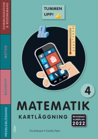 Omslag för 'Tummen upp Matematik kartläggning åk 4 - 47-14608-6'