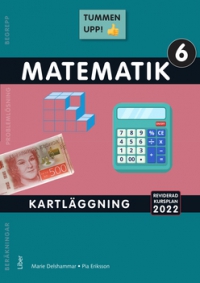 Omslag för 'Tummen upp Matematik kartläggning åk 6 - 47-14626-0'