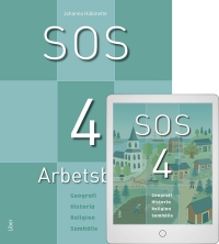 Omslag för 'SOS 4 Arbetsbok med Digital (elevlicens) - 47-14777-9'