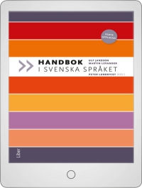 Handbok i svenska språket Onlinebok