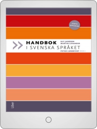 Handbok i svenska språket Onlinebok (12 mån)