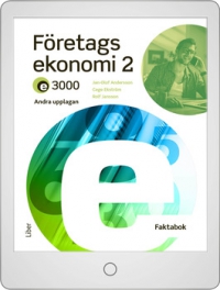 E3000 Företagsekonomi 2 Faktabok Onlinebok 12 mån