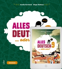 Omslag för 'Alles Deutsch 9 Övningsbok med Digital (elevlicens) - 47-15014-4'
