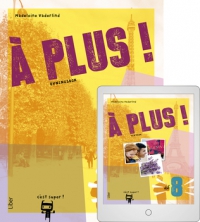 Omslag för 'A plus åk 8 Övningsbok med Digital (elevlicens) - 47-15017-5'