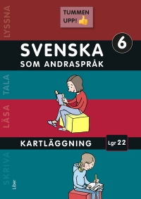 Omslag för 'Tummen upp Svenska som andraspråk kartläggning åk 6 - 47-15033-5'