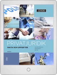 J2000 Privatjuridik Kommentarer och lösningar Onlinebok