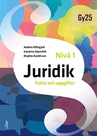 Omslag för 'Juridik nivå 1 Fakta och uppgifter - 47-15545-3'
