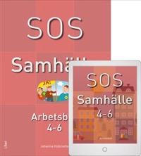 Omslag för 'SOS Samhälle 4-6 Arbetsbok med Digital (elevlicens) - 47-15645-0'