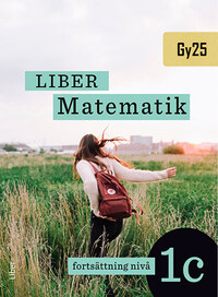 Omslag för 'Liber Matematik fortsättning nivå 1c - 47-16242-0'