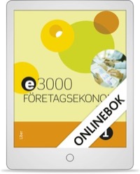 E3000 Företagsekonomi 1 Faktabok Onlinebok (12 mån)  - Jan-Olof Andersson, Cege Ekström, Rolf Jansson, Jöran Enqvist