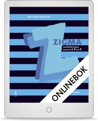 Zigma 1, 2 och 3 Onlinebok (12 mån) 