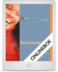 R2000 Redovisning 2 Problembok Onlinebok (12 mån)  - Andersson, Jan-Olof / Ekström, Cege