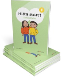 Omslag för 'Hitta svaret F - Läsförståelse Paket 10-pack - 511-0661-8'