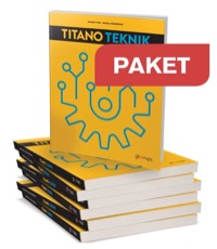 Omslag för 'Titano Teknik, 2:a uppl, 25 ex+Lärarwebb - 511-1036-3'