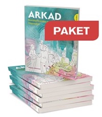 Omslag för 'Arkad svenska/sva 7-9, grundbok 10-pack - 511-1043-1'