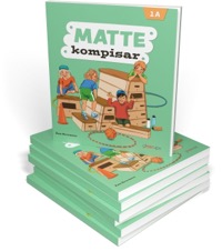 Omslag för 'Mattekompisar 1A, elevbok, 25 ex - 511-1842-0'