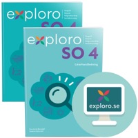 Omslag för 'Exploro SO åk 4, lärarpaket, inkl exploro.se, lärarlic, 12 m - 511-1856-7'