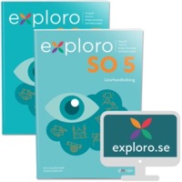 Omslag för 'Exploro SO åk 5, lärarpaket, inkl exploro.se, lärarlic, 12 m - 511-2006-5'