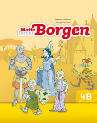 Omslag för 'Matte Direkt Borgen 4B Grundbok Uppl 2 - 523-0885-1'