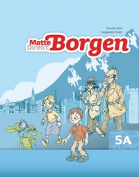 Omslag för 'Matte Direkt Borgen 5A Grundbok uppl 2 - 523-0888-2'