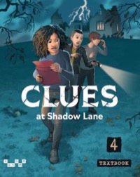 Omslag för 'Clues at Shadow Lane 4 Textbook - 523-6889-3'