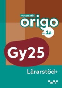 Omslag för 'Matematik Origo nivå 1a Lärarstöd+ - 523-6936-4'