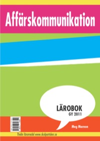 Affärskommunikation - Lärobok