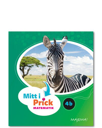 Omslag för 'Mitt i prick 4B grundbok - 7857-044-7'