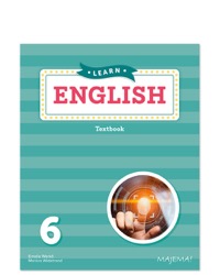 Omslag för 'Learn English 6 Textbook - 7857-072-0'