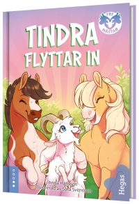 Omslag för 'Tre hästar - Tindra flyttar in - 80084-40-6'