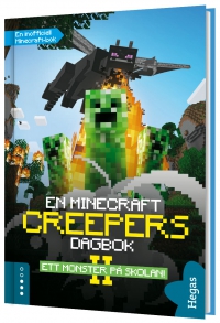 Omslag för 'En Minecraft-creepers dagbok - Ett monster på skolan - 80088-65-7'