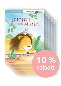 Omslag för 'Bokpaket klassuppsättning Läståget läsnivå 1, 6-9 år - 8116-303-2'
