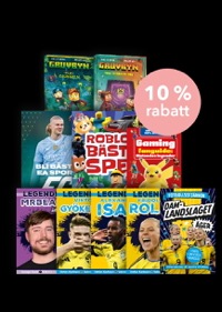 Omslag för 'Bokpaket Sport & spel, 6-9 år 8 böcker - 8116-306-3'