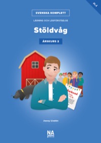 Omslag för 'Svenska Komplett – Läsning och läsförståelse åk 2 – Stöldvåg blå bok - 89565-61-6'