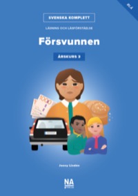 Omslag för 'Svenska Komplett – Läsning och läsförståelse åk 3 – Försvunnen blå bok - 89565-62-3'