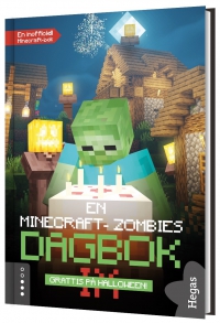 Omslag för 'En Minecraft-zombies dagbok 9 - Grattis på Halloween - 89777-91-0'