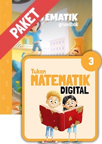 Omslag för 'Klasspaket Tukan Matematik 3A + Digitalt paket - 89801-11-0'