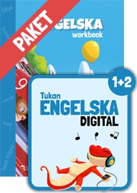 Omslag för 'Klasspaket Tukan Engelska Step 1+2 + Digitalt lärarpaket - 89801-12-7'