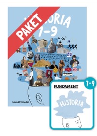 Omslag för 'Klasspaket Fundament Historia 7-9 + Digitalt lärarpaket - 89801-29-5'