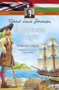 Omslag för 'A kincses sziget - Treasure Island - 9634455806'