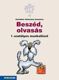Omslag för 'ABC-ház - Beszéd, olvasás munkafüzet 1. osztály (II. félév) - 9636971489'