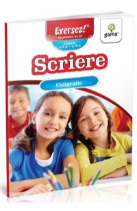 Omslag för 'Exersez Scriere: Caligrafie. Clasa 2-4 - 9731496627'