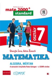 Omslag för 'Matematika osztály 7 Standard - Algebra Mértan - 9734717811'
