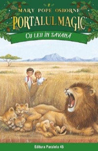 Omslag för 'Portalul magic 11: Cu leii in savana - 9734732906'